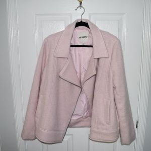 BB Dakota Light Pink Zip Up Jacket